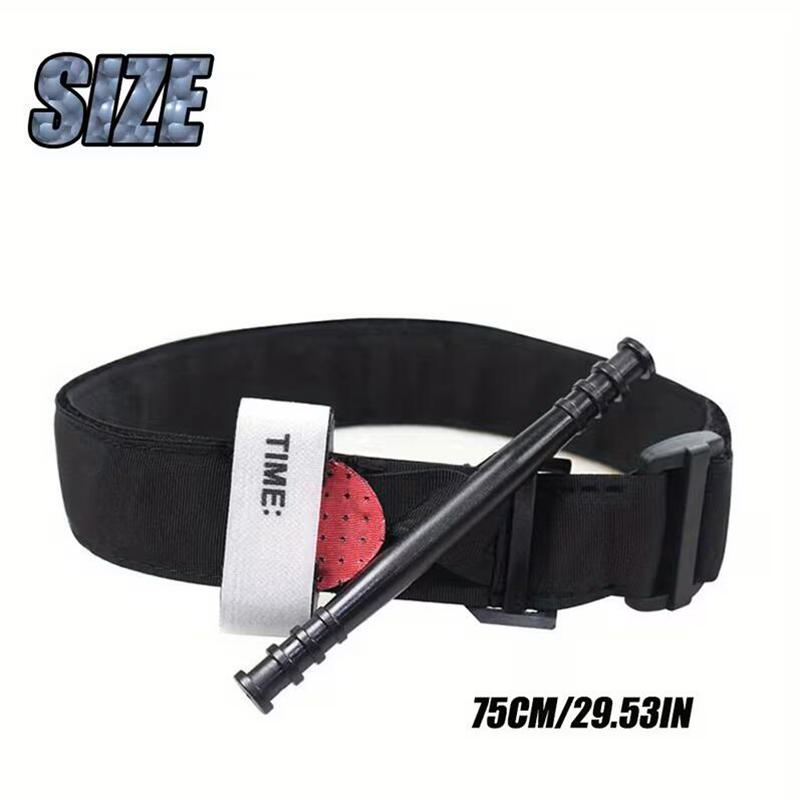 Tactical Windlass Tourniquet 38 * 750mm One-Handed Operation for Outdoor Emergency Rescue Combat and First Aid Medical Tool