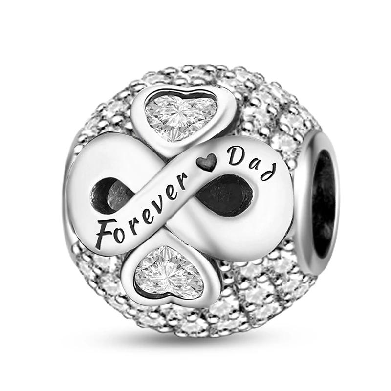 Silve Elephant Flowers Mushroom Family Charms Bead Diy Bracelet Bangle Making Gift Of High Quality Fine Jewelry