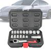 A60zelectrical Panel Work Ratchet Socket Wrench Set Mechanics Tool Kit For Vehicle Maintenance Motor Assembly Plumbingmay