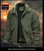 Men's Retro Corduroy Lambswool Lapel Jacket - Thickened Velvet Cotton Outerwear
