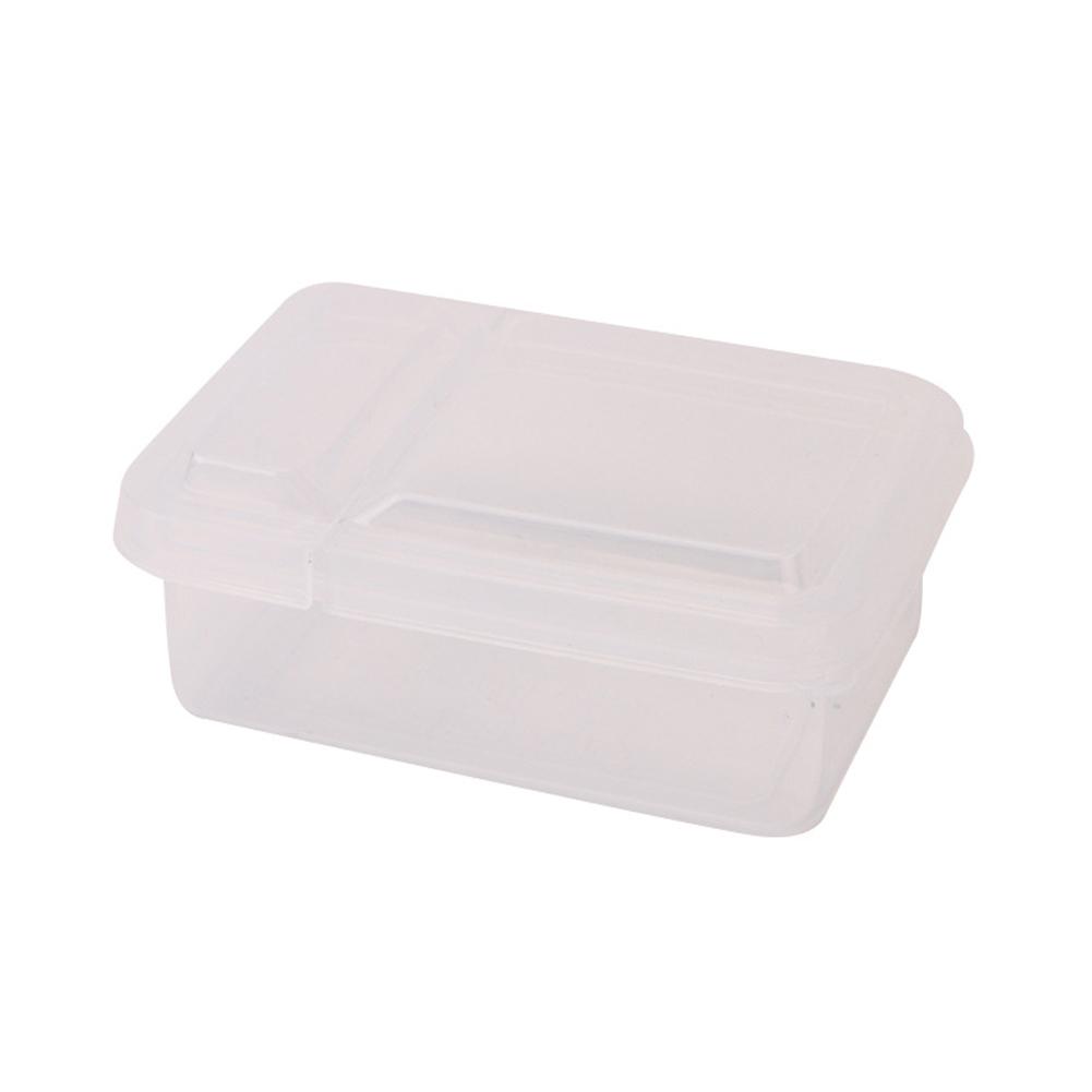 

Transparent Flip Small Card Storage Box Transparent Card Sleeve Protector Clear Case Box For Popcorn DIY Korean Idol Photo Card