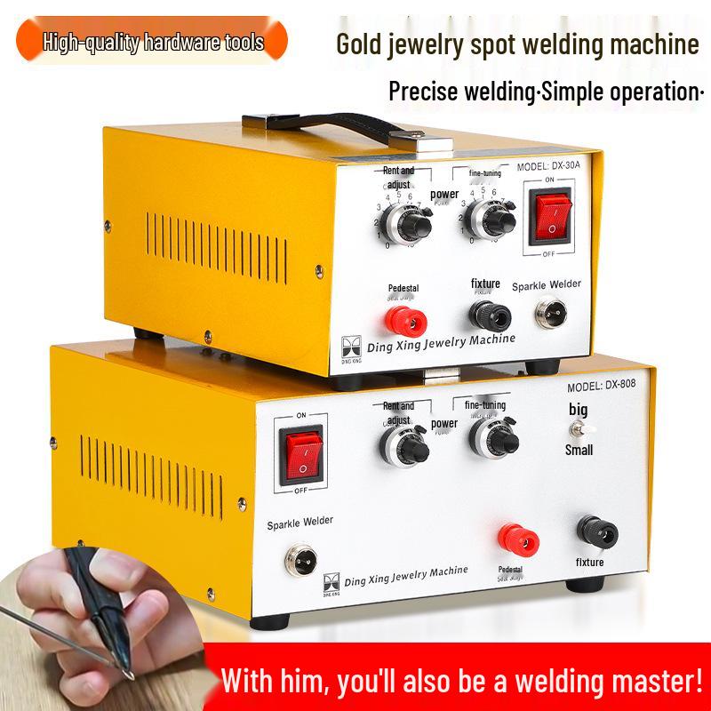 Jewelry Desktop Laser Welder for Gold & Silver Rings and Necklaces - Handheld Spot Welding Machine