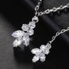 Rhinestones Bridal Back Chain Necklace Long Drop for Women Bride Ladies Body Chain Wedding Dress Body Jewelry Accessory
