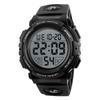 Easy-to-read Digital Watch for Men, Large Screen with Font Display, Waterproof Arm Watch, Sports, Running, Stopwatch, Alarm, Time Signal Function,