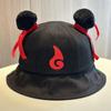 Cartoon Cute Bun Fisherman Hat Men and Women Spring and Summer Versatile Face Showing Small Sun Hat Basin Hat