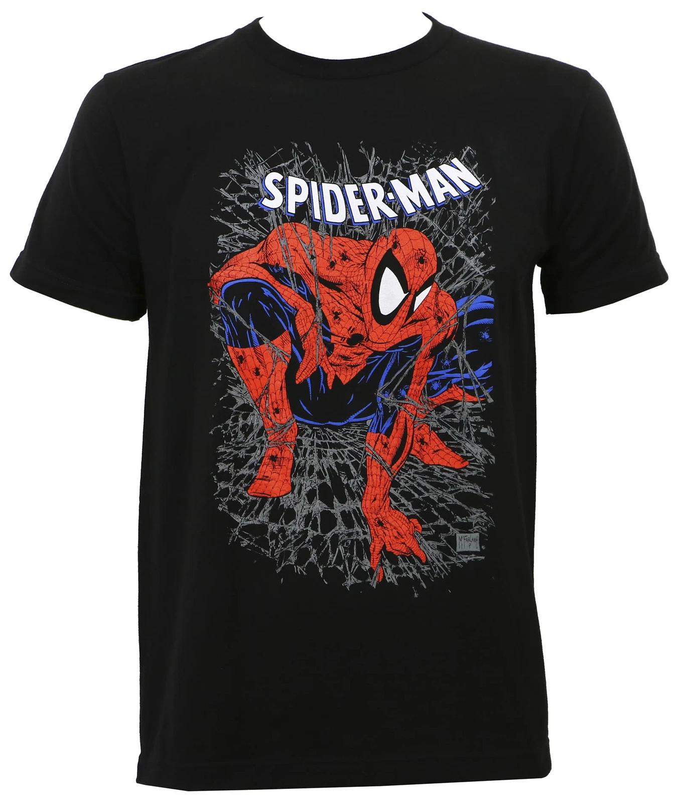 MARVEL SPIDER-MAN Tangled Web Slim-Fit T-Shirt 2XL NEW XXXL