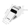 Referee Whistle Metal Whistle Stainless Steel Whistle Sports Whistle Sports Equipment With Hanging Rope