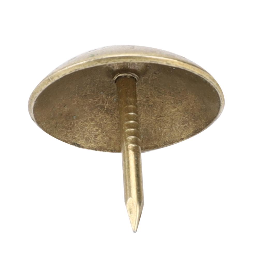 100Pcs Upholstery Nail Cyan Bronze Iron Wooden Box Decorative Furniture Hardware Accessories