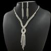 European and American Evening Dresses Full of Diamonds and Fringes, Accessories, Wedding Simple Necklaces, Earrings Sets, Bridal Accessories, Wedding