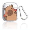 Capybara Cute Clear Earphone Cases Cover Case For Airpods 4 2 3 Pro2 Pro3 1 Pro