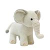 Cute Cream Elephant Plush Toy For Kids Girls Boys Gift With Pp Cotton Filling