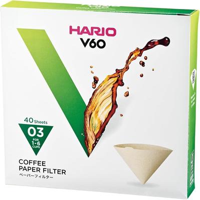 V60 Paper Filter Misarashi for 1 To 6 Cups