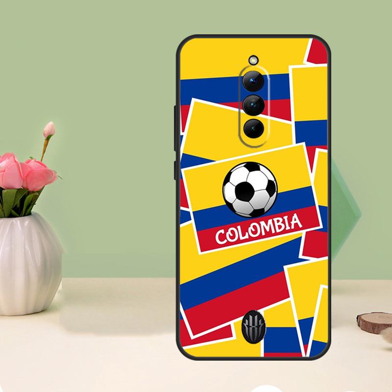 

Colombia Flag Football Case For Nubia Red Magic 6 7 8 9 10 Pro 6S 7S Pro 5G 6R RedMagic 8S 9S 8 9 10 Pro Plus Cover Red Magic 7 Pro