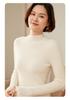 Women's 100% Pure Cashmere Half-High Collar Sweater - New Autumn/Winter Knit Pullover
