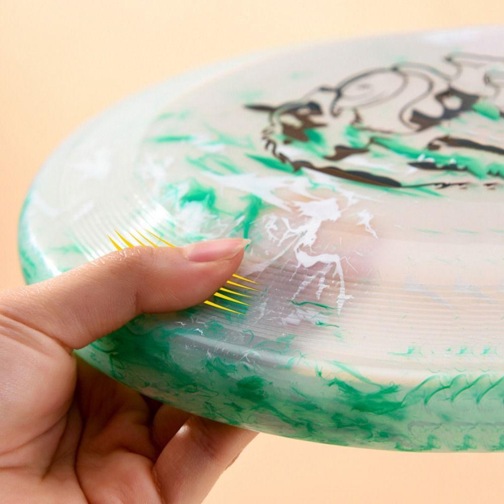 Multifunction 24cm Dog Toy Flying Disc Bite Resistant Colorful Dog Throwing Type Toy PE Soft Pet Floating Toy Self Happy