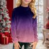 Children's Daily Casual Long-sleeved Printed Tops T-shirt