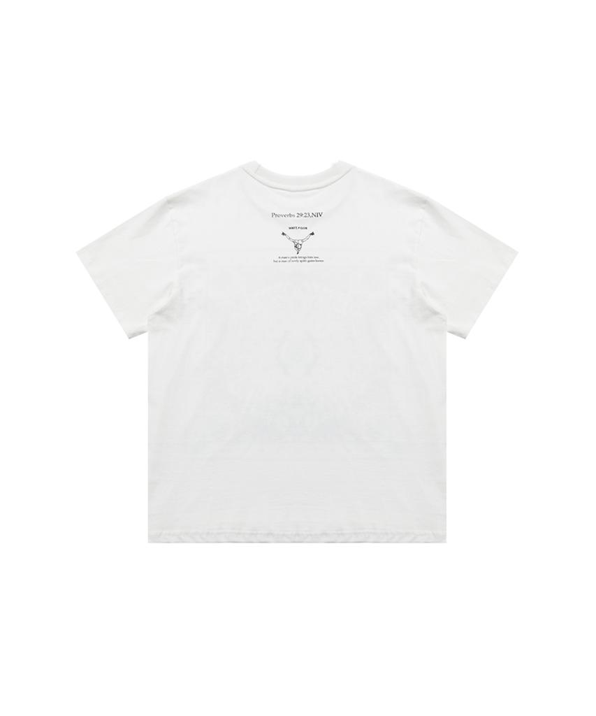 Weibeugeon Wave Bandana T-Shirt White