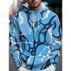 Herren Hoodie mit Grafikdruck, Langarm, Mit Kapuze