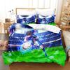 3D Print New Captain Tsubasa Bedding Set Soft Comforter Cover With 1/2Pcs Pillow Shams For Kids Adults Microfiber Quilt Cover