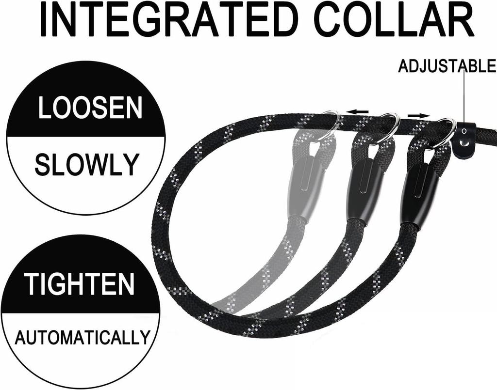 Custom Rope Dog Lead Leashes Pet Traction Rope Leashes Dog Walking Training Lead for Medium Large Dogs