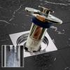1/2Pcs Floor Drain Core Universal Size Anti-Odor Drain Pipe with Automatic Filter Basket Hair Catcher Extension Pipe Design Automatic Closing Drain