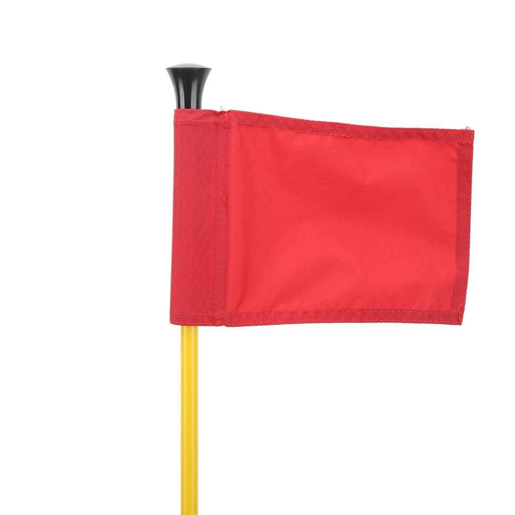 Pin Flag Hole Cup Set for Putting Green Flagstick Yard Practice Supplies Portable 2 Section Detachable