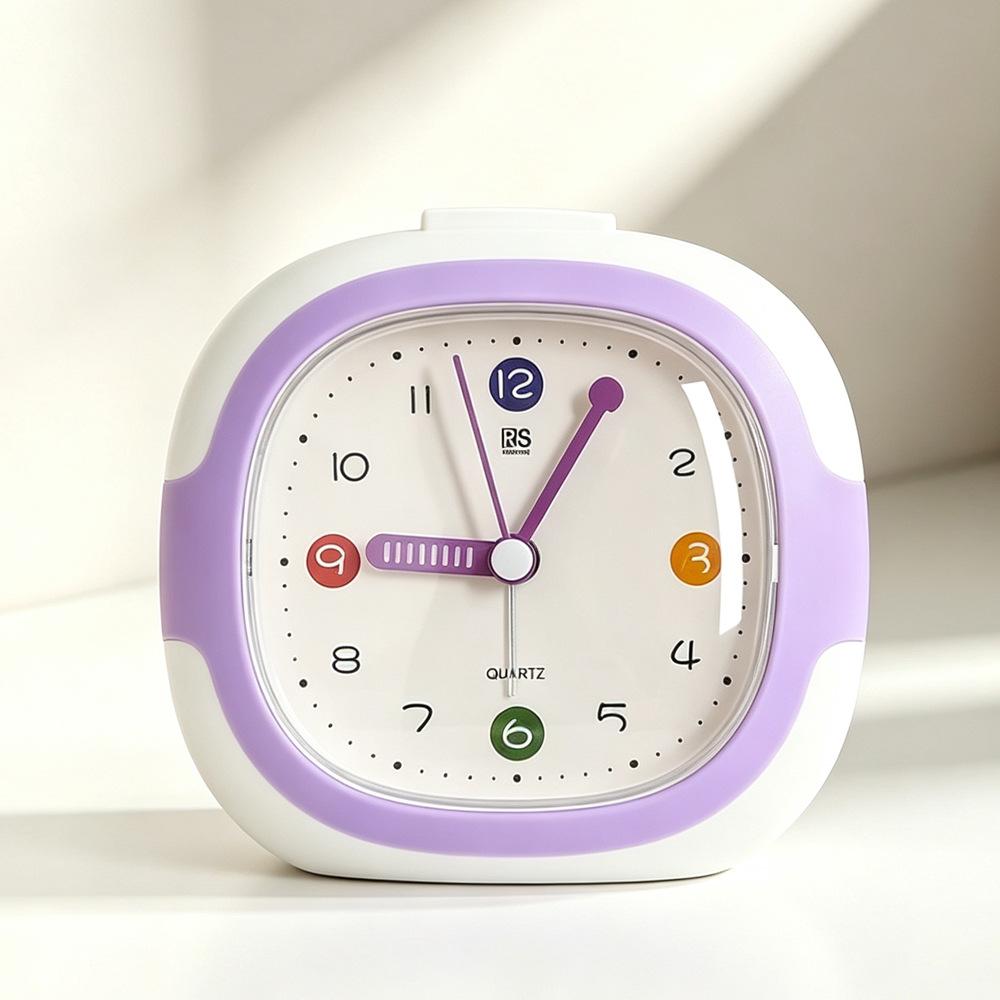Boy Cute Silent Desktop Clock Children's Student Special Junior High School Bedside Clock Oversized Sound Timing Small Alarm Clock