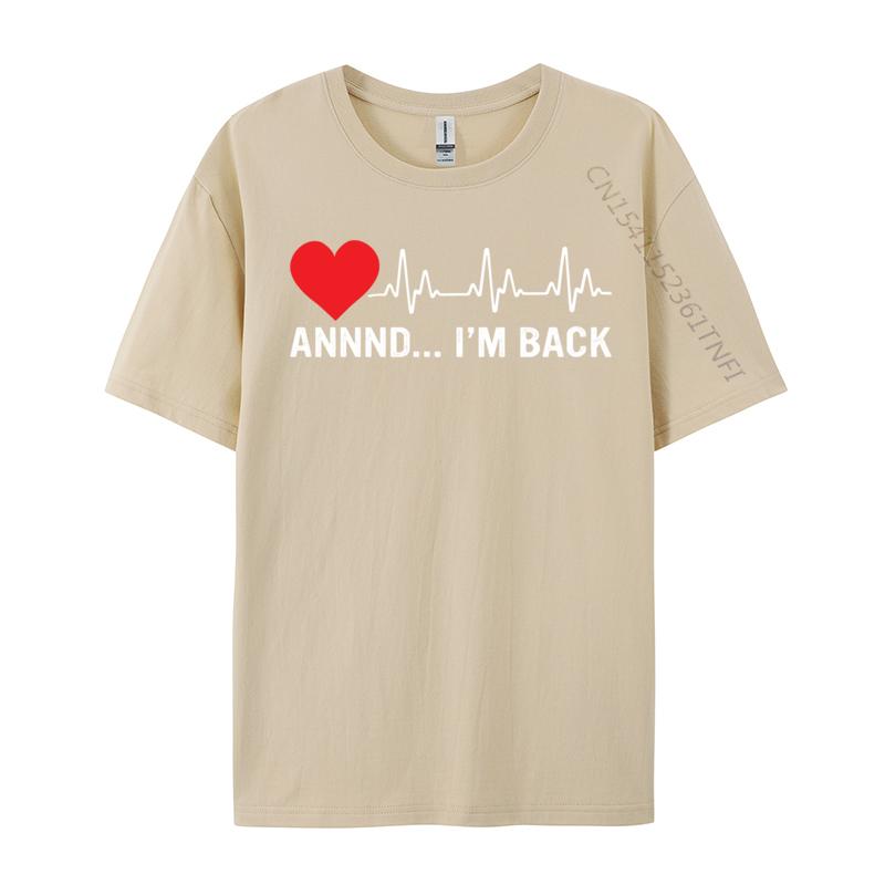 Coronary Bypass Artery Open Heart Diseases Surgery Heartbeat Youth Company Geek Tops Shirt Autumn T Shirt Normal Tops & Tees