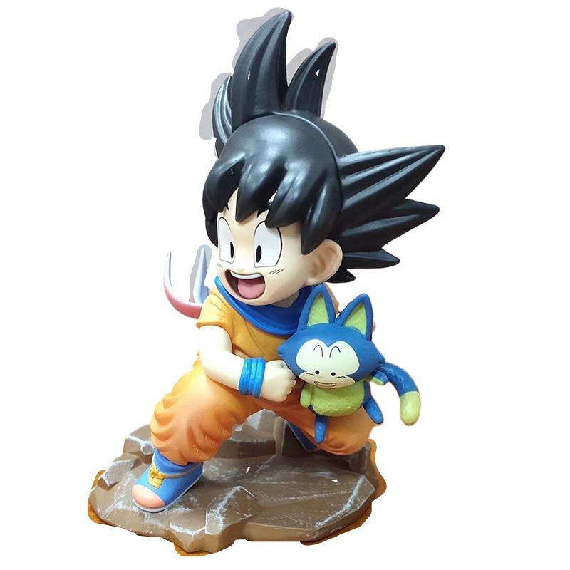 Dragon Ball GK Scene: Childhood Goku with Puar & Yamcha Figure Ornament