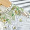 Decorative Yunjian Collar Flower False Detachable Embroidery Lace Pearls Shawl