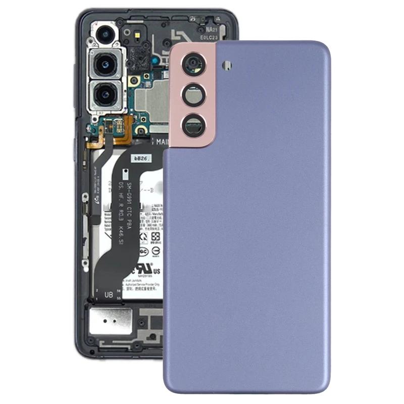 Pre Samsung Galaxy S21 5G zadný kryt batérie s krytom objektívu fotoaparátu
