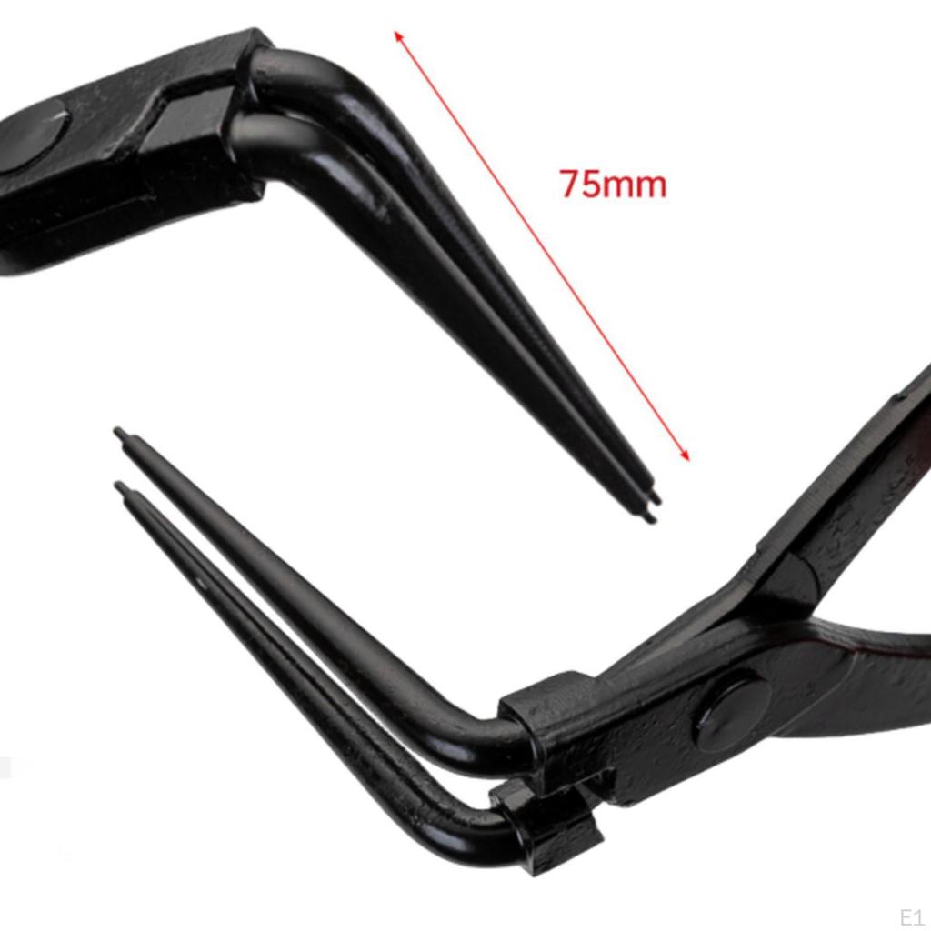 Snap Ring Pliers,Spring Loaded Pliers,Comfortable Grip Nonslip Handle Remover,Internal Circlip