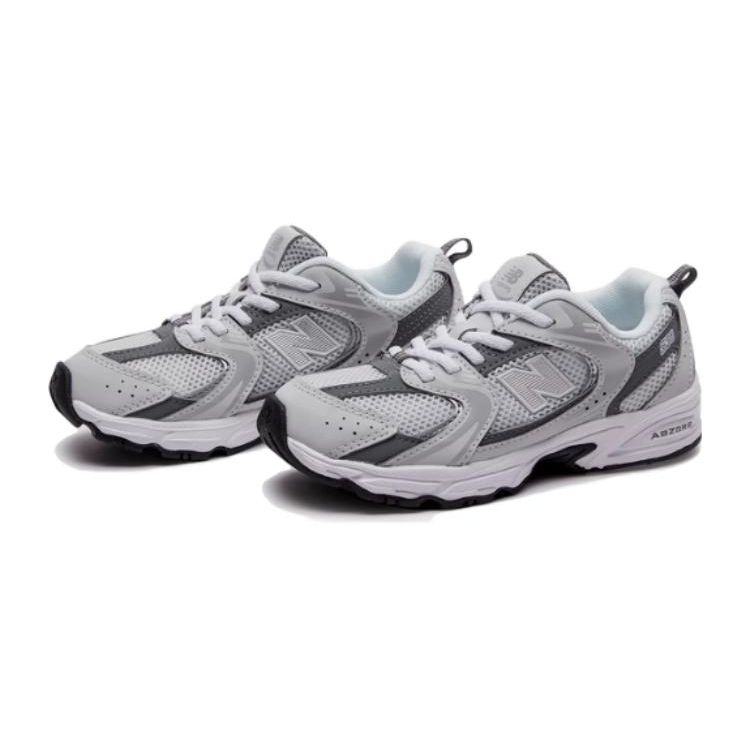 New Balance 530 Bungee Little Kid Grey Matter Kids Sneakers Silver-Metallic PZ530CB
