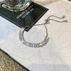 2025 New Stainless Steel Double Layers Simple Bracelet for Women Temperament Elegant Sweet Link Chain Bracelet Jewelry Gift