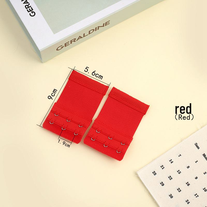 Roestvrijstalen BH Rugverlenger Gesp - Elastische 2-Rij 2-3-4-Knops Aansluiting