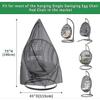 Patio Egg Chair Cover 600d Outdoor Rattan Swing Covers For Large Eggs Waterproof Dustproof Garden Furniture Cover With Outdoor Chair Cover,190x115cm