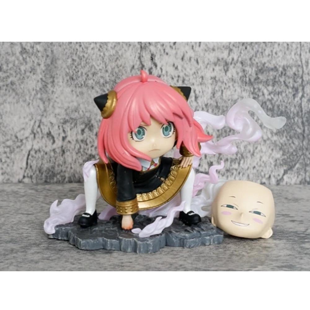 SPY×FAMILY Anya Forger as One Piece Luffy Gear Two Anime Action Figure Toys 10cm