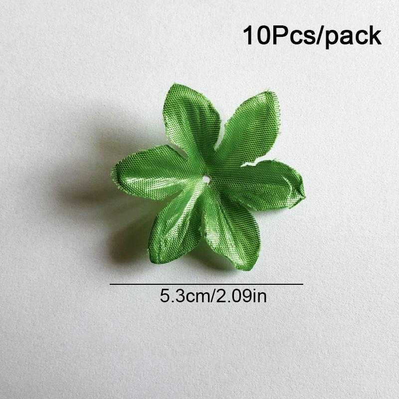 

10pcs/pack Receptacle Handmade Floral Natural Simple Diverse Shapes Durable DIY Simulated Flower Heads Soft Wedding Decoration B