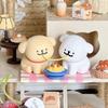 Line Puppy Happy Connect Series Action Figure Maltese Anime Doll Collection Model Ornament Toys Girl Surprise Gift