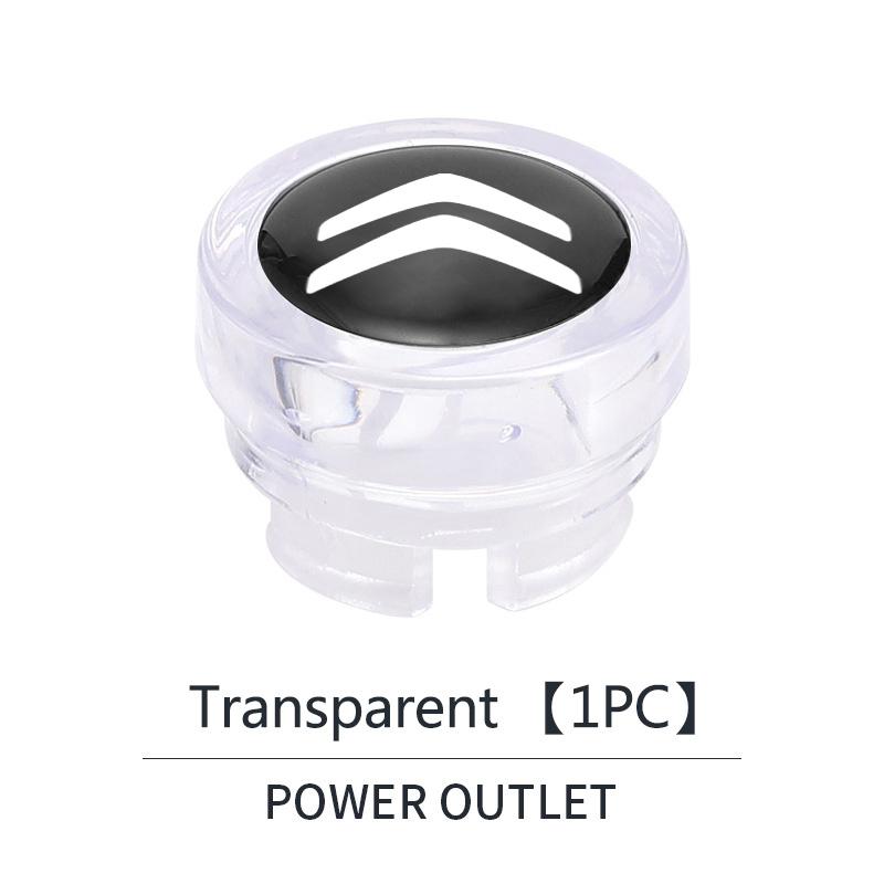 Car Cigarette Lighter Cover Button Protector Dust Cap For Citroen C1 C2 C3 C4 C5 C6 C8 C4L DS3 DS4 DS5 DS5LS DS6 Car Accessories