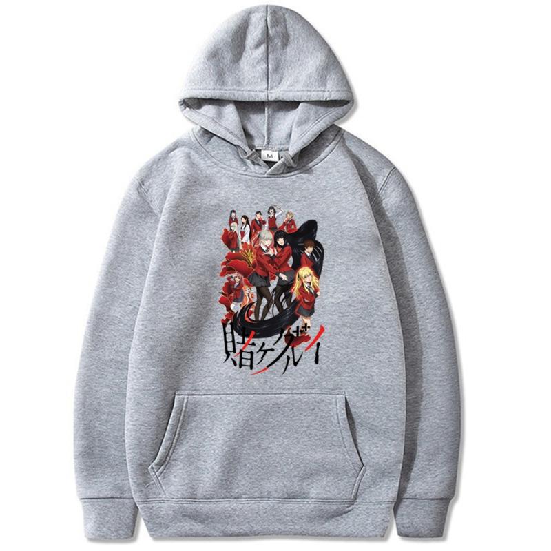 

Yumeko Jabami Kakegurui Twin Japanese Animation Men s Hoodie Unisex Pullover Men Vintage Graphic Hoody Tops Clothing S