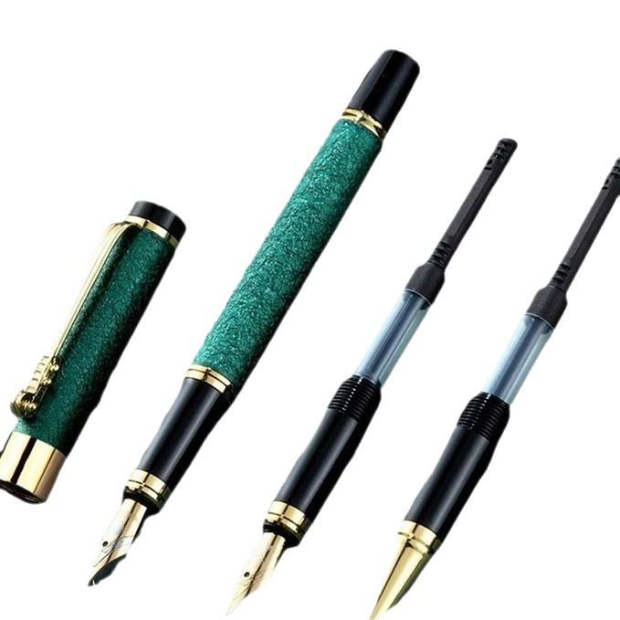 Chinese Dragon Head Metal Pen Set: Ballpoint, Rollerball, Fountain - Business Office Gift