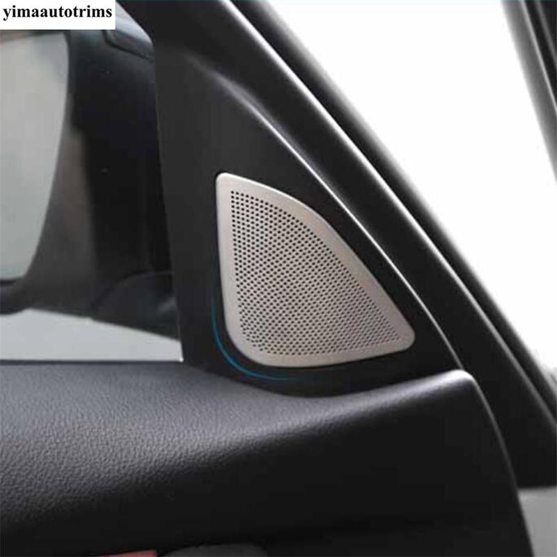 Car Styling Front Door A Pillar High Range Speaker Horn Loudspeaker Cover Trim Accessories For BMW 3 Series F30 320i 2013 - 2018