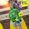 APOSITV Dinosaur Backpack for Girls and Soft Plush Lightweight Kids, Boys, Fluffy, Backpack, (Green)