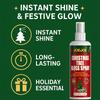 JOKJOK Instant Glow Christmas Tree Shine Spray - Long-Lasting Glossing Spray for Ornaments, Plastic-Based Formula, One Spray & G