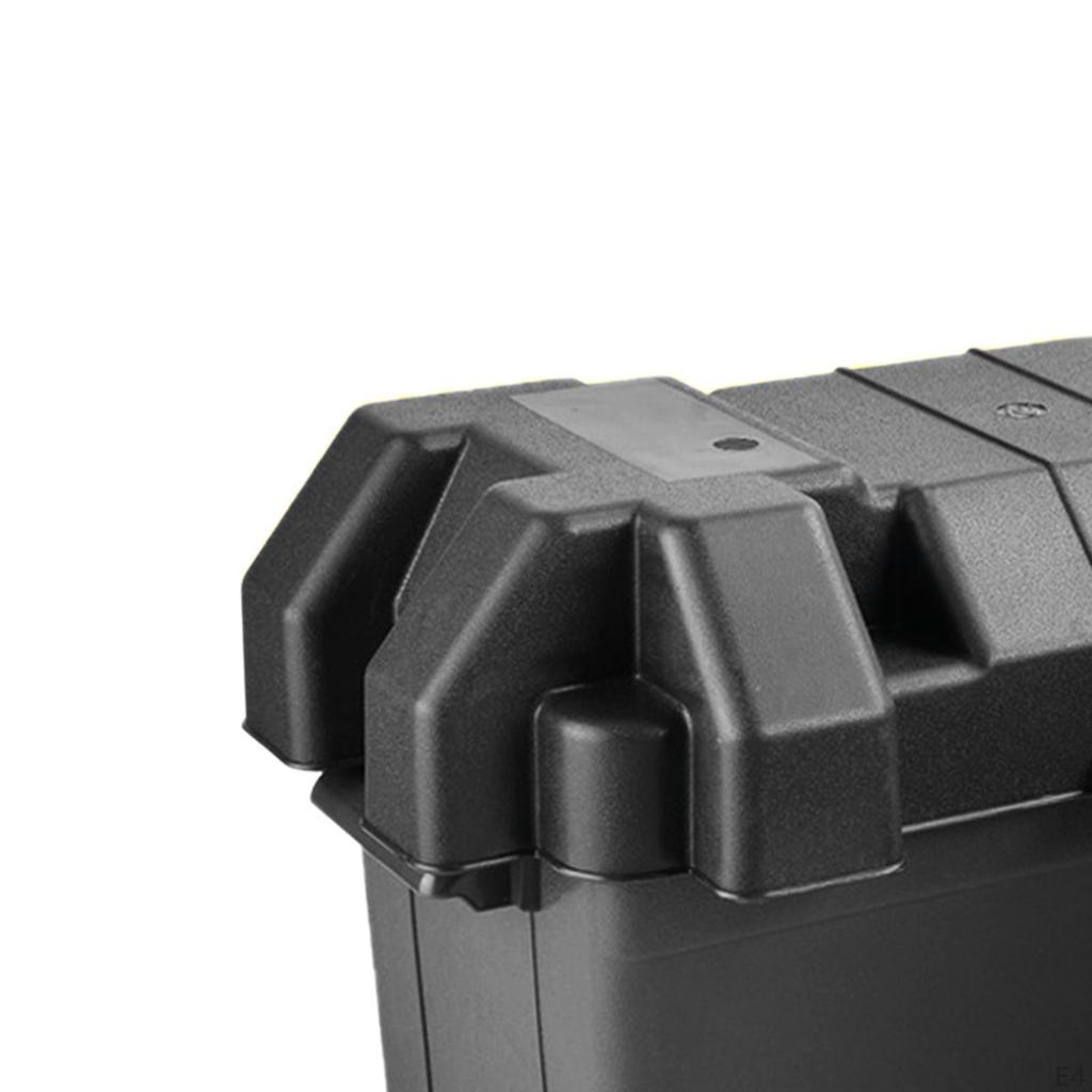 Battery Holder with Handle for Outdoor Use
