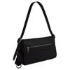 Coach Etta 25 Borsa a Spalla in Pelle Pebble con Logo Argentato Borsa a Spalla da Donna Nera CCV64-QBBK