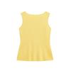 Women S Fashion Sleeveless Vest With Gold Buttons Casual Style