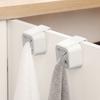 Bathroom Towel Plug Punch Free Versatile Strong Load Bearing Wall Mounted Towel Rack Push Hook for