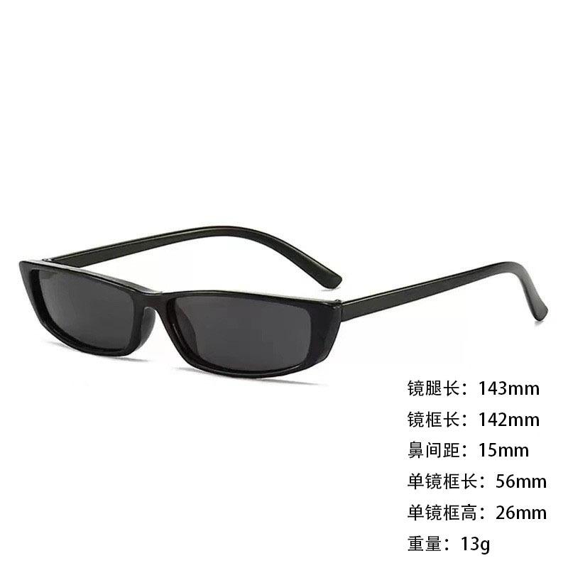 Foreign Trade Retro Triangular Small Frame Cat Eye Sunglasses Sunglasses Shading Women'S Sunglasses